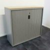 Roldeurkasten, Erco, Archiefkasten, Kast, Grijs, 114x120x47 - Image 3